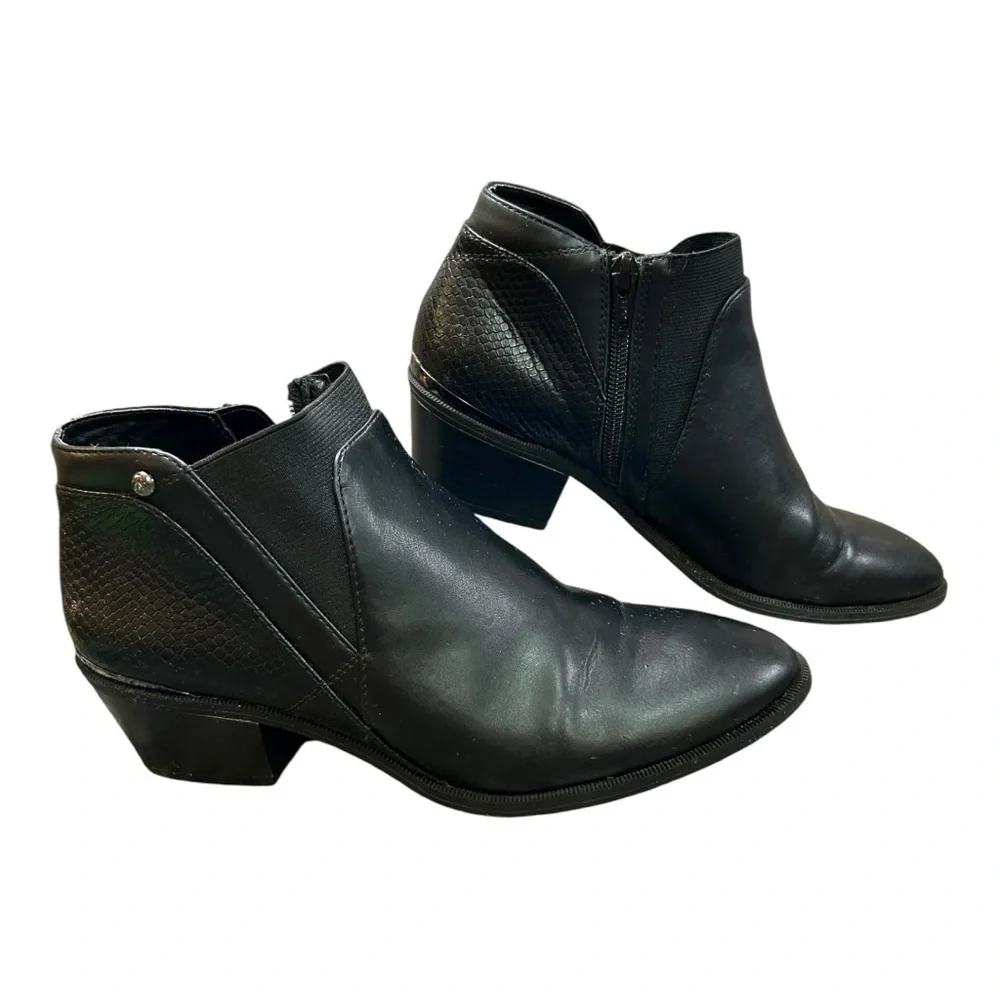 Simply Vera Vera Wang Skylark Women's Ankle Boots size 7.5 - Picture 3 of 11